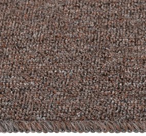 Tapetes antiderrapantes retang. escadas 15pcs 60x25 cm castanho