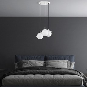 Candeeiro de Teto Hug – Branco – 36 cm x 167 cm