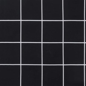 Almofadões p/ paletes 2 pcs tecido oxford padrão xadrez preto
