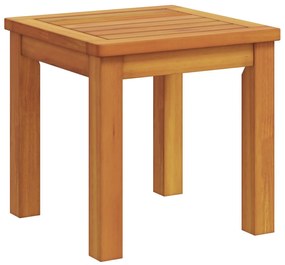 Espreguiçadeiras vidaXL 2 pcs com mesa e almofadas de madeira maciça d