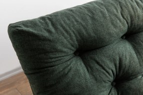 Sofá-Cama de 3 Lugares Saki – Verde – 185x92x82 cm