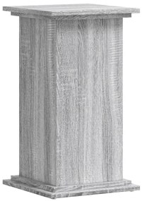 Suporte p/ plantas 33x33x60 cm derivados madeira cinza sonoma