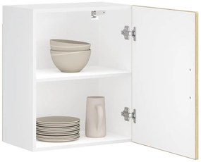 vidaXL Armário parede cozinha Porto sonoma carvalho madeira projetada