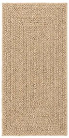 Tapete ZIZUR 60x110 cm aspeto de juta interior e exterior