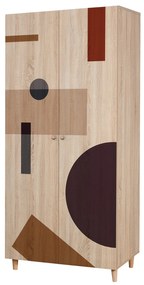 Guarda-roupa Lidya – Sonomo – 90x192x52 cm