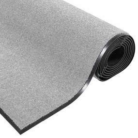 Capacho Retangular VidaXL Cinza 90x150 cm