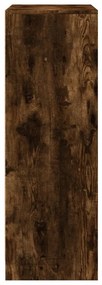 Aparador 77x34x100 cm derivados de madeira carvalho fumado