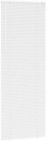 Persiana de Janela com cortinas Outros Manual Branco 80 x 130 cm Alumí
