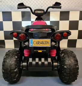 Moto 4 Phyton Moto 4 elétrica Infantil 12V Rosa