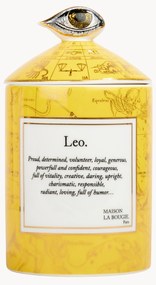 Vela perfumada artesanal Leo (rosa, sândalo e cedro)