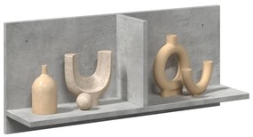 Armário de parede 70x16,5x30 cm deriv. madeira cinzento cimento