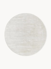 Tapete redondo em viscose artesanal Jane