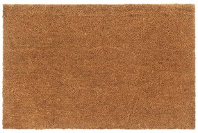 Tapete de porta 65x100 cm fibra de coco tufada natural
