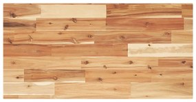 vidaXL Tampo p/ móvel de WC 80x40x2 cm acácia maciça acabamento a óleo