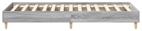 Cama vidaXL 90x200 cm Cinza Sonoma em Madeira Engenharia