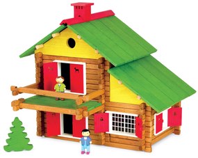 Playset Jeujura My Wooden Chalet (175 Peças)