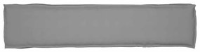 Cushion de Palete para Banco Cinzento 180x40x8 cm em tecido Oxford