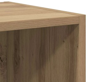 Gabinete para TV carvalho artisiano 37 x 37 x 72 cm