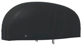 vidaXL Capa para motociclo 265x105x125 cm oxford preto