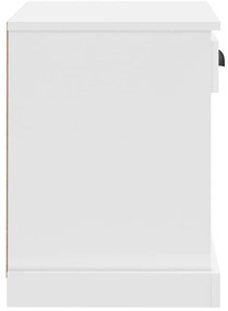 Mesas de cabeceira 2 pcs 43x36x50 cm branco