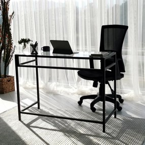 Secretária Network – Preto – 100 cm x 75 cm x 45 cm
