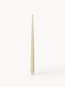 Velas LED artesanais Real Flame, Alt 38 cm, conjunto de 2