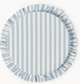 Almofadas de assento às riscas Ivette, conjunto de 2