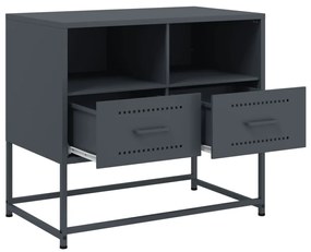 Móvel de TV 68x39x60,5 cm aço antracite