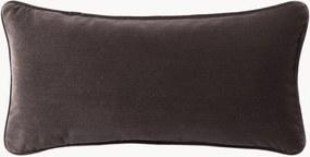 Almofada de sofá em veludo Vetsak, 30 x 60 cm