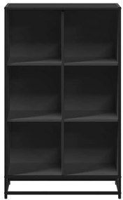 Estante 65,5x33x107,5 cm derivados de madeira preto