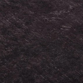 Tapete lavável antiderrapante 190x300 cm preto e dourado