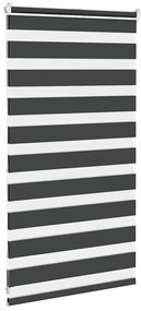 Cortina de zebra 85x100 cm largura do tecido 80,9 cm poliéster