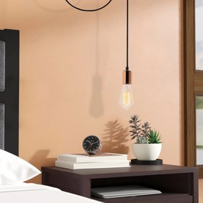 Candeeiro Suspenso Kabluni – Cobre – 51 x 6 cm