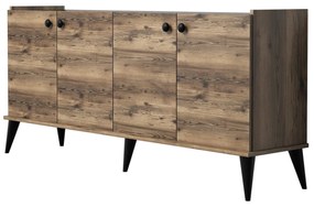 Console Lidya – Walnut – 182 cm x 82,5 cm x 41 cm