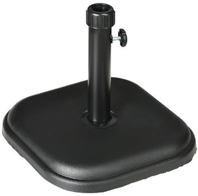 Base para Chapéu de Sol Sevilha – 11 kg – Cimento – Ø32-38 mm – Preto