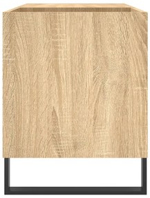 Armário p/ discos 85x38x48 cm deriv. madeira carvalho sonoma