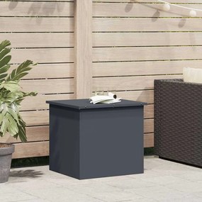 vidaXL Caixa de Armazenamento Externa Antracite 55 x 50.5 x 50 cm