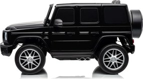 Carro elétrico para Crianças 3 a 7 anos*, 12V 4x4 Mercedes G63 AMG Rodas Espuma EVA, Controle remoto Preto