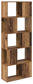 Suporte para TV Madeira velha Madeira engenheirada 60 x 24 x 155 cm