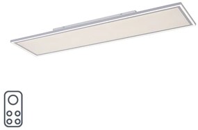 Candeeiro de teto branco 121 cm com LED incluído 2700 - 5000K - Luntani Moderno