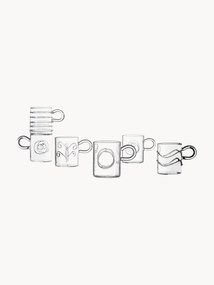 Chávenas de café expresso artesanais Deco' Clear, 6 uni.