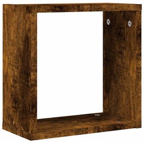 Prateleiras de parede em forma de cubo 4 pcs 30x15x30cm