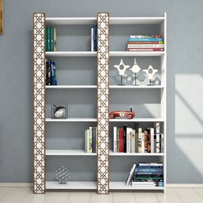 Estante City – Branco – 124,6 x 170 x 24,2 cm