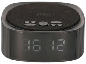 Rádio Despertador com Carregador sem Fios KSIX TP-8427542105581_BXCQI12N_Vendor Bluetooth 10W Preto