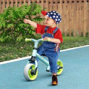 Bicicleta de equilíbrio para bebés, com assento ajustável e rodas de EVA, brinquedo infantil para bebés dos 18 aos 48 meses, para meninos e meninas, v