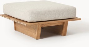 Pufe de jardim em madeira de teca Eiko