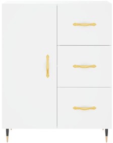 Armário alto 69,5x34x180 cm derivados de madeira branco