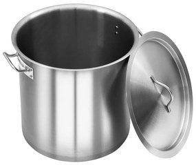 Panela 35 L 36x36 cm aço inoxidável