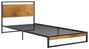 Estrutura de cama 90x200 cm metal