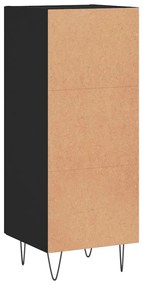 Aparador 34,5x34x90 cm derivados de madeira preto